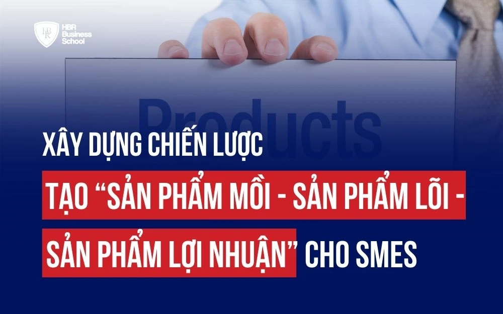 XÂY DỰNG CHIẾN LƯỢC TẠO “SẢN PHẨM MỒI – SẢN PHẨM LÕI – SẢN PHẨM LỢI NHUẬN” CHO SMES