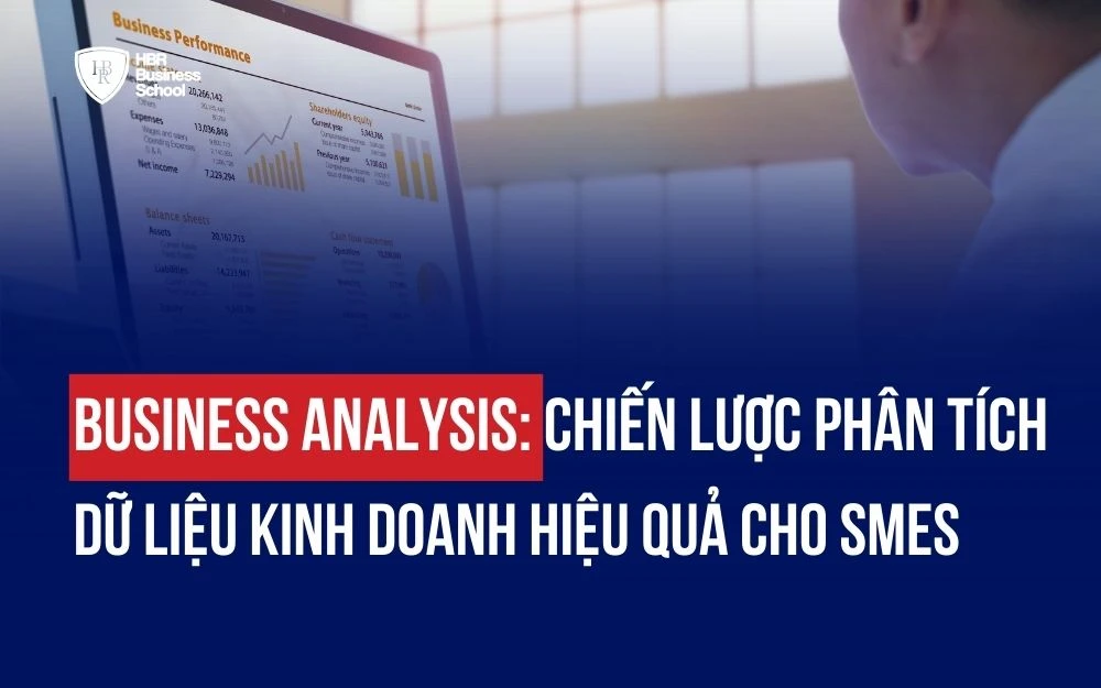 BUSINESS ANALYSIS: CHIẾN LƯỢC PHÂN TÍCH DỮ LIỆU KINH DOANH HIỆU QUẢ CHO SMEs