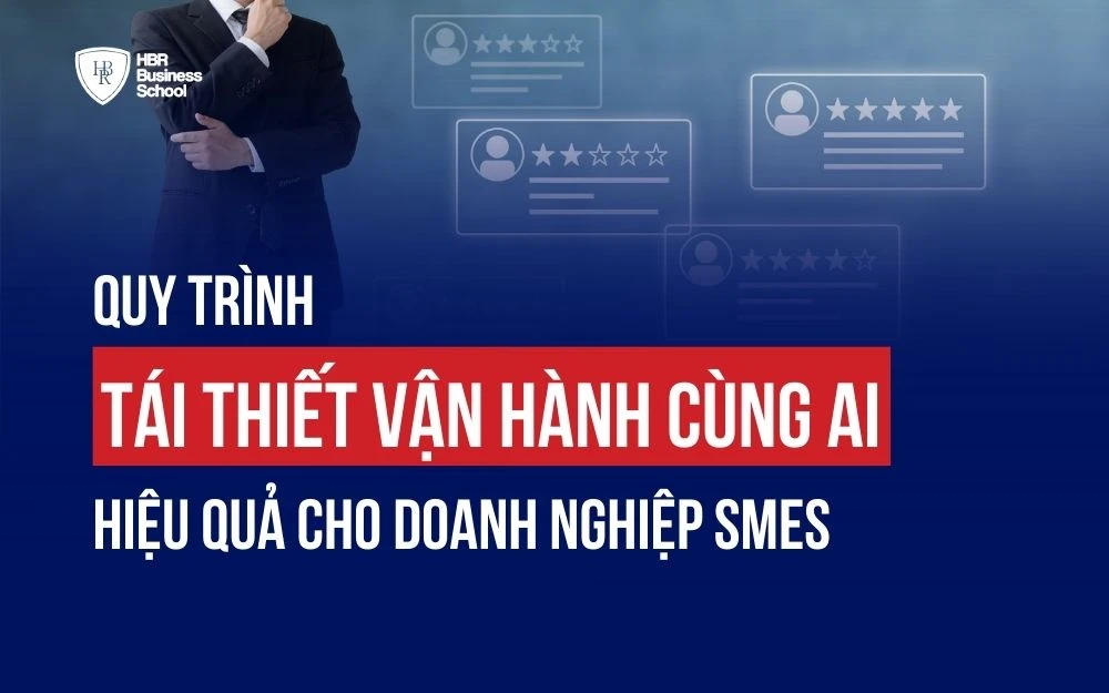 QUY TRÌNH TÁI THIẾT VẬN HÀNH CÙNG AI HIỆU QUẢ CHO DOANH NGHIỆP SMEs