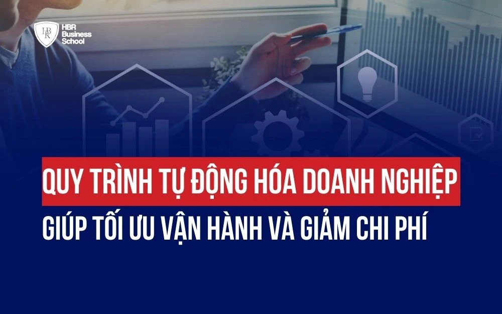 QUY TRÌNH TỰ ĐỘNG HÓA DOANH NGHIỆP GIÚP TỐI ƯU VẬN HÀNH VÀ GIẢM CHI PHÍ