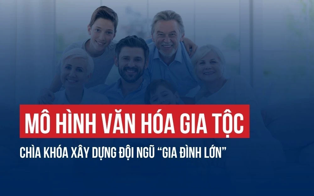 MÔ HÌNH VĂN HÓA GIA TỘC: CHÌA KHÓA XÂY DỰNG ĐỘI NGŨ “GIA ĐÌNH LỚN”