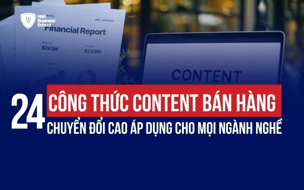 24 CÔNG THỨC CONTENT BÁN HÀNG CHUYỂN ĐỔI CAO ÁP DỤNG CHO MỌI NGÀNH NGHỀ