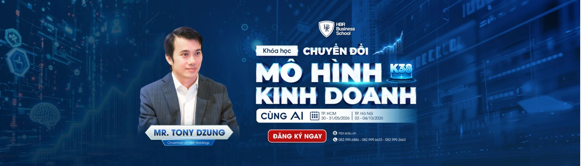 CHUYỂN ĐỔI MÔ HÌNH KINH DOANH CÙNG AI K38