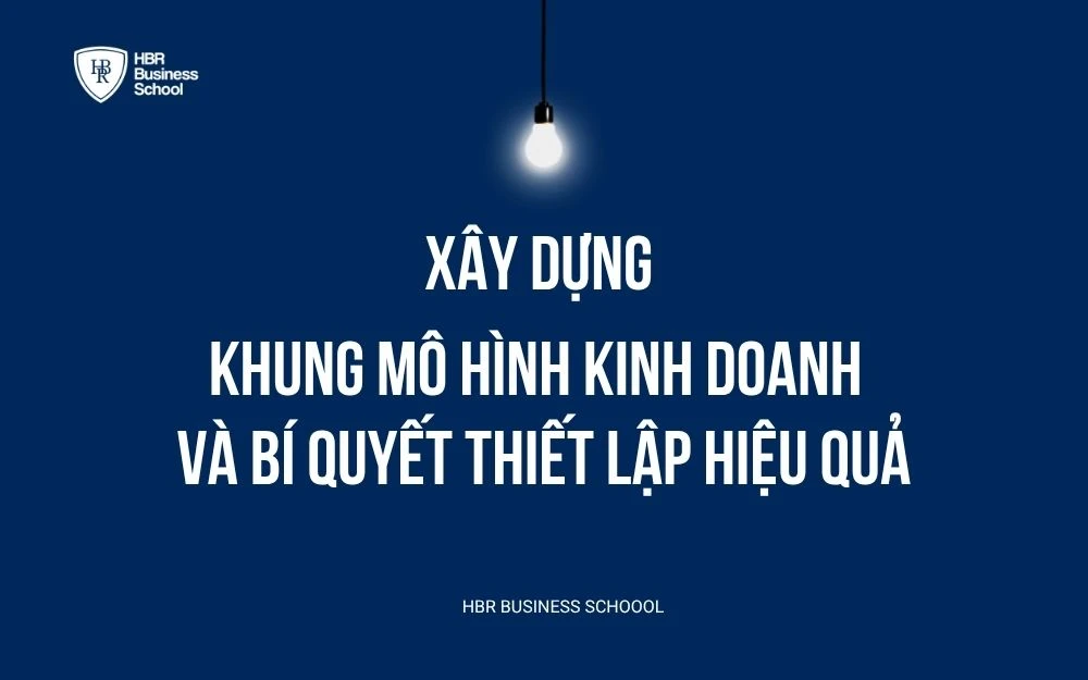 Xây dựng khung mô hình kinh doanh và bí quyết thiết lập hiệu quả