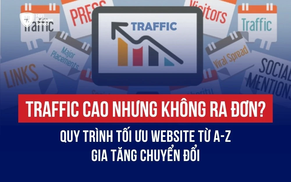 TRAFFIC CAO NHƯNG KHÔNG RA ĐƠN? HƯỚNG DẪN TỐI ƯU WEBSITE GIA TĂNG CHUYỂN ĐỔI