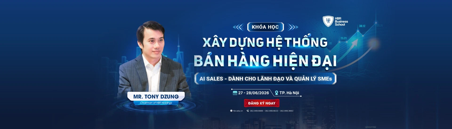 XÂY DỰNG HỆ THỐNG BÁN HÀNG HIỆN ĐẠI - AI SALES - DÀNH CHO LÃNH ĐẠO VÀ QUẢN LÝ SMES