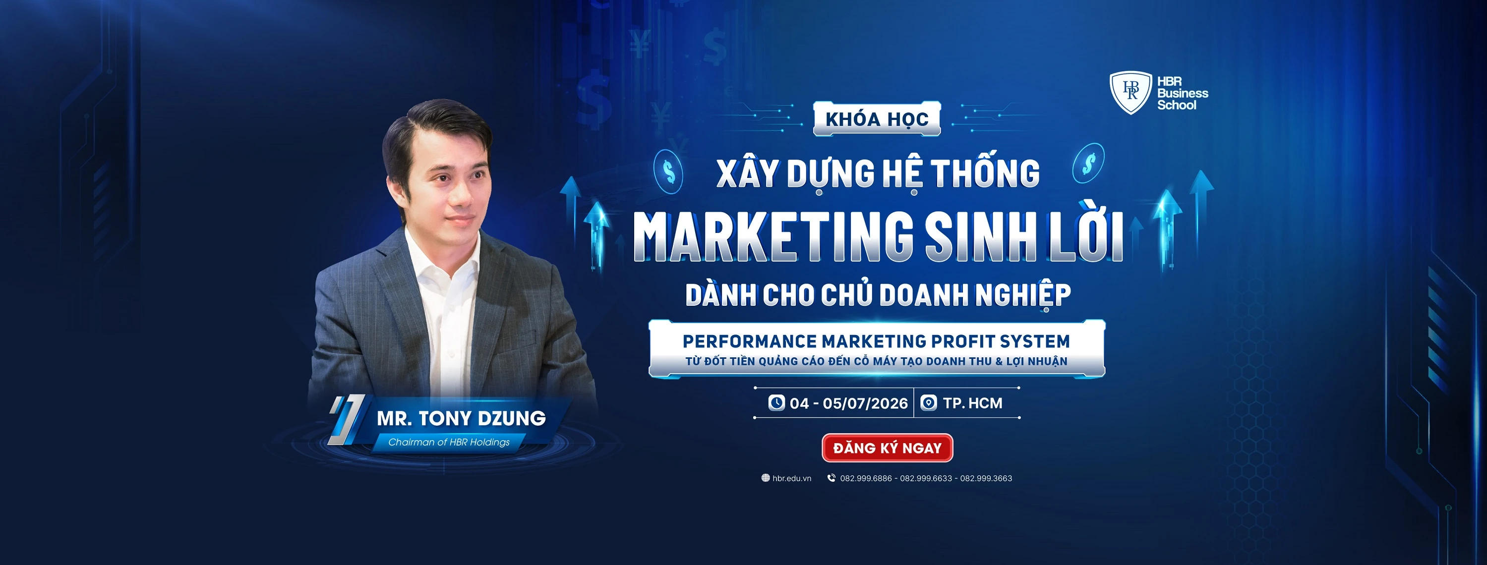 Banner PERFORMANCE MARKETING PROFIT SYSTEM - XÂY HỆ THỐNG SINH LỜI