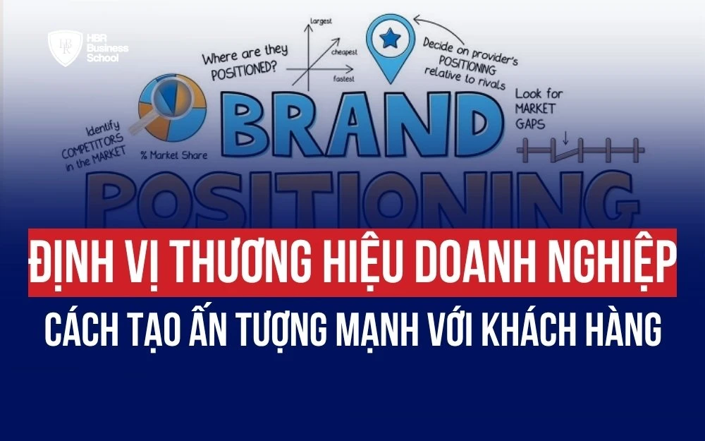 ĐỊNH VỊ THƯƠNG HIỆU DOANH NGHIỆP LÀ GÌ? CÁCH TẠO DẤU ẤN MẠNH TRONG TÂM TRÍ KHÁCH HÀNG