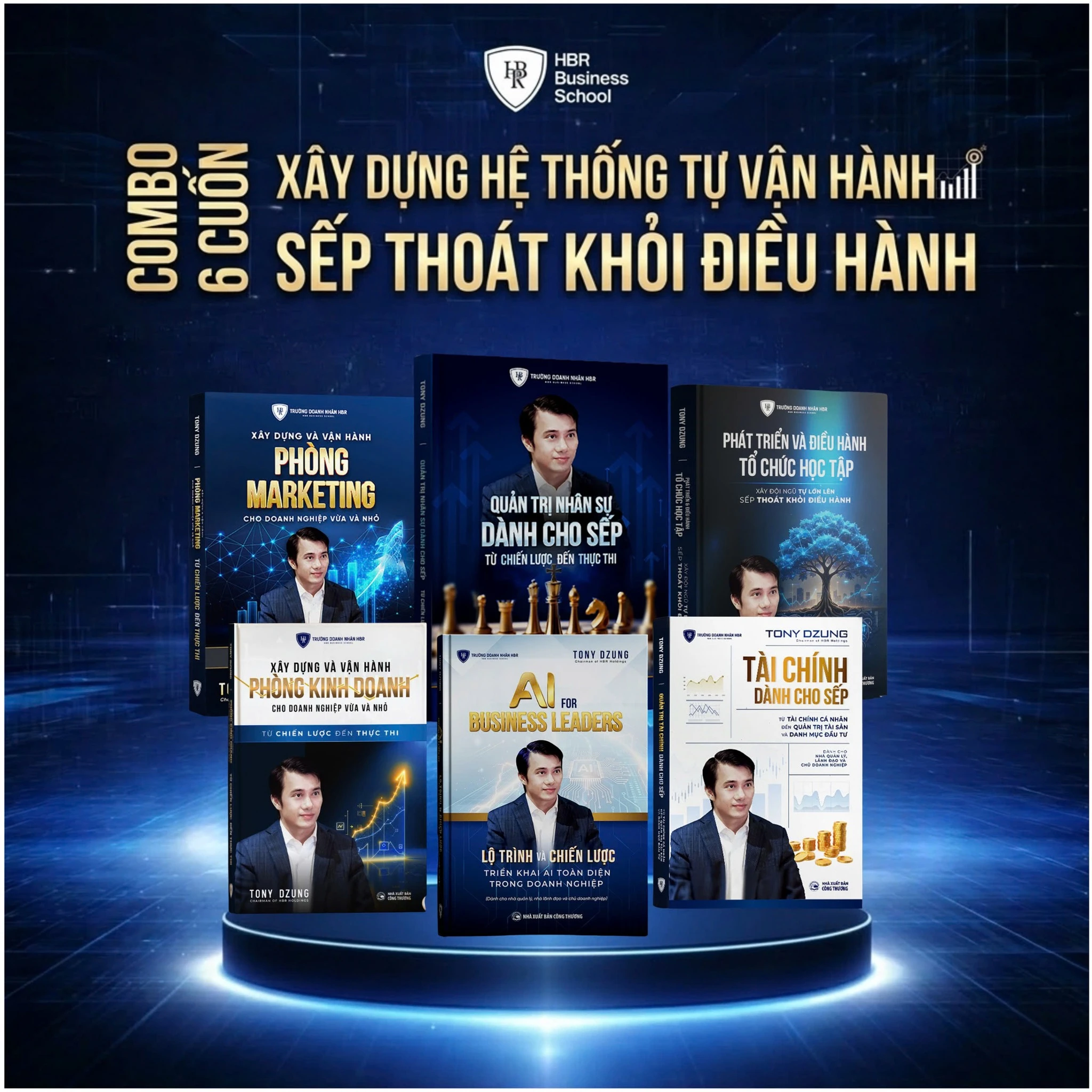 BỘ 6 SÁCH XÂY DỰNG HỆ THỐNG TỰ VẬN HÀNH