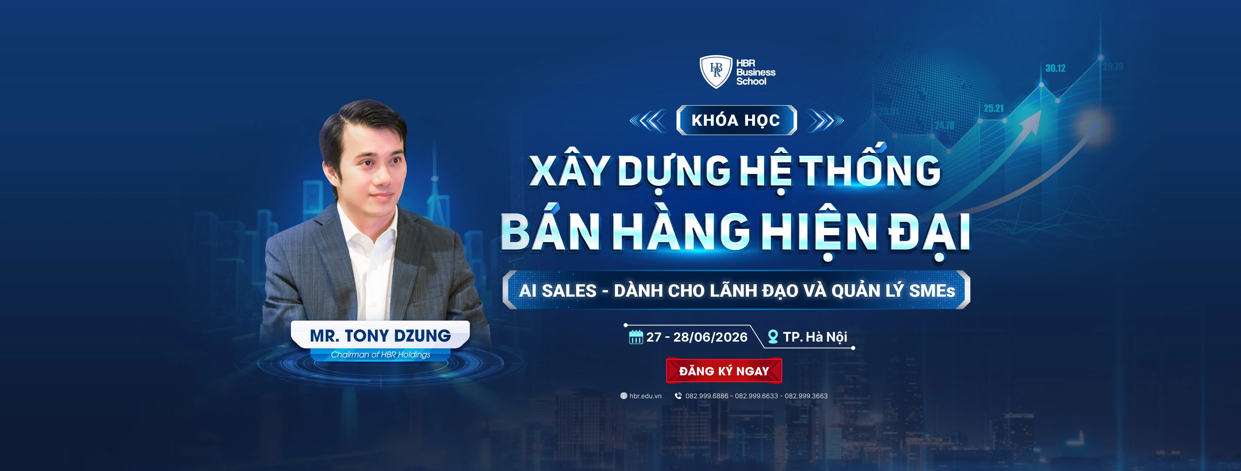 XÂY DỰNG HỆ THỐNG BÁN HÀNG HIỆN ĐẠI - AI SALES - DÀNH CHO LÃNH ĐẠO VÀ QUẢN LÝ SMES