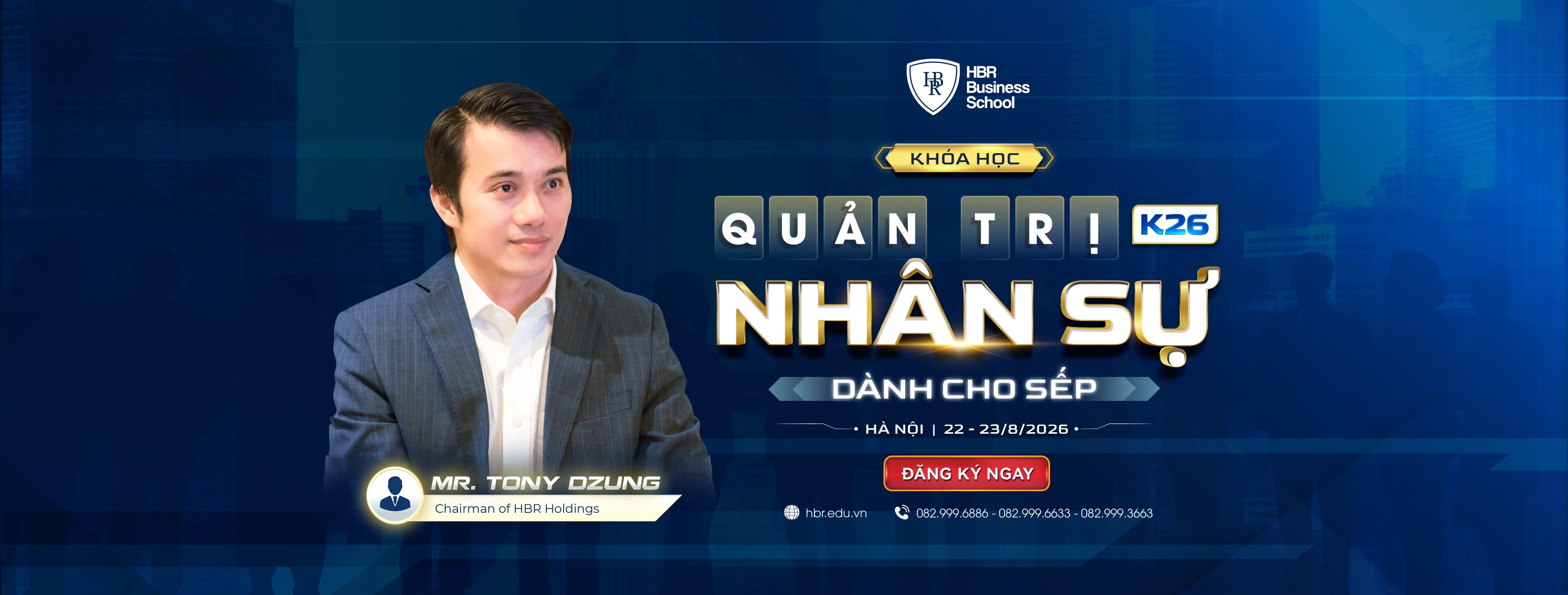QUẢN TRỊ NHÂN SỰ DÀNH CHO SẾP K26