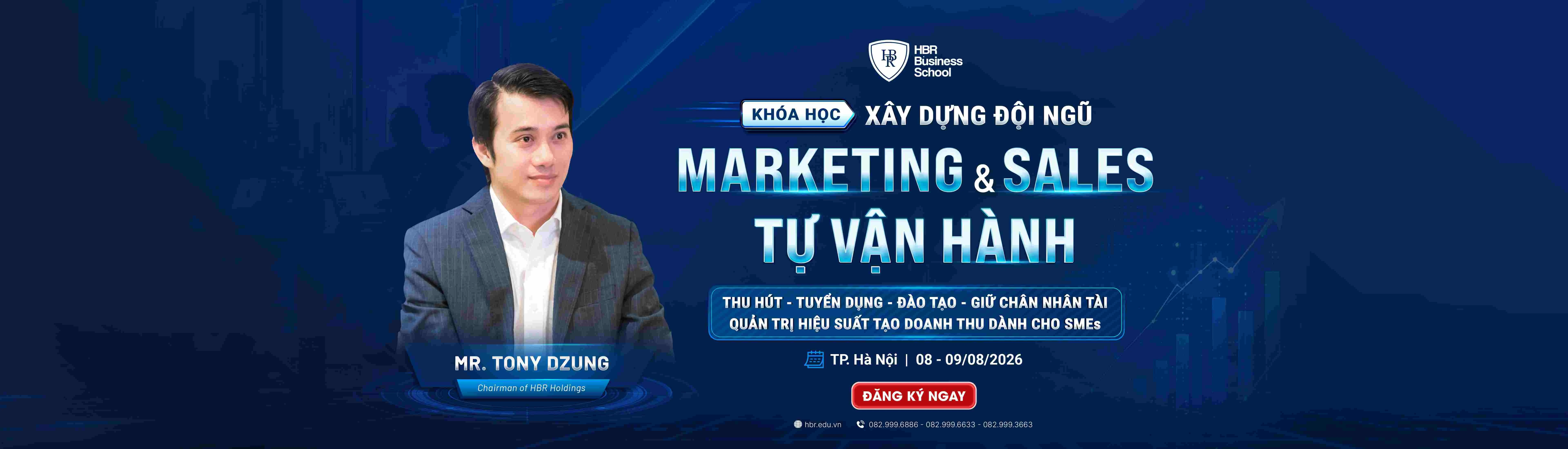 XÂY DỰNG ĐỘI NGŨ MARKETING & SALE TỰ VẬN HÀNH