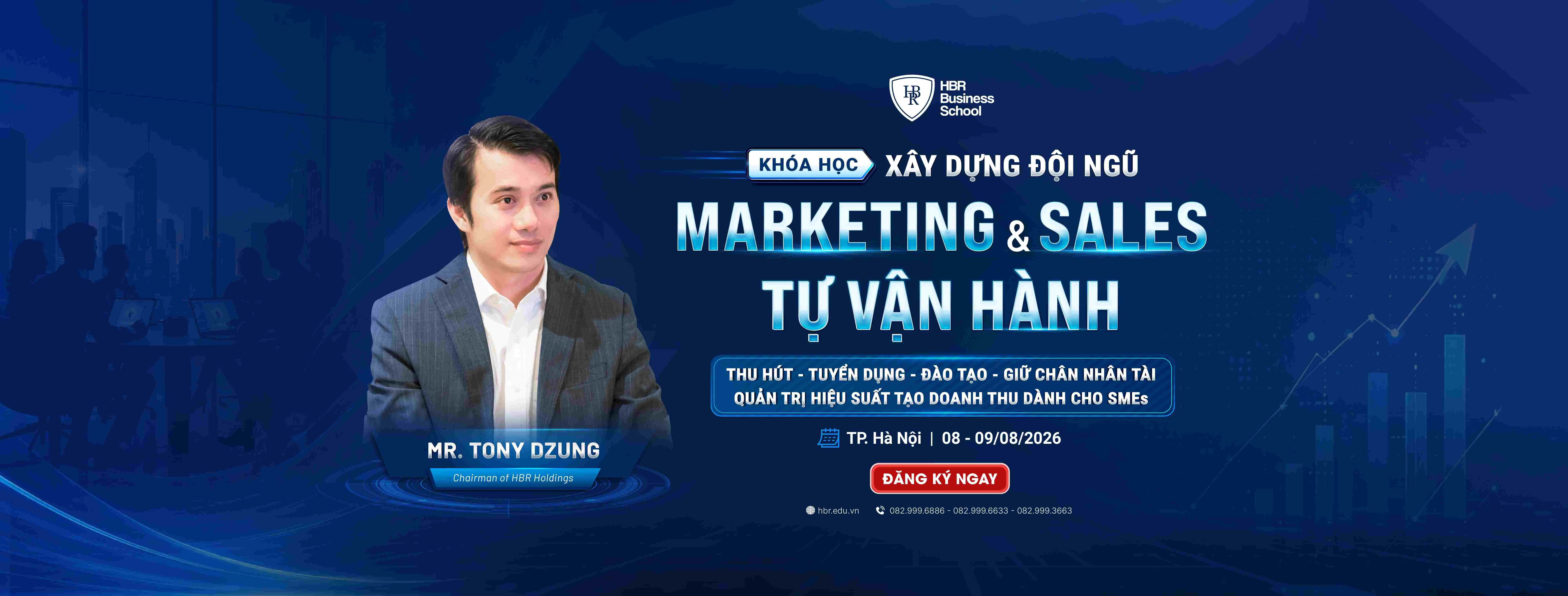 XÂY DỰNG ĐỘI NGŨ MARKETING & SALE TỰ VẬN HÀNH