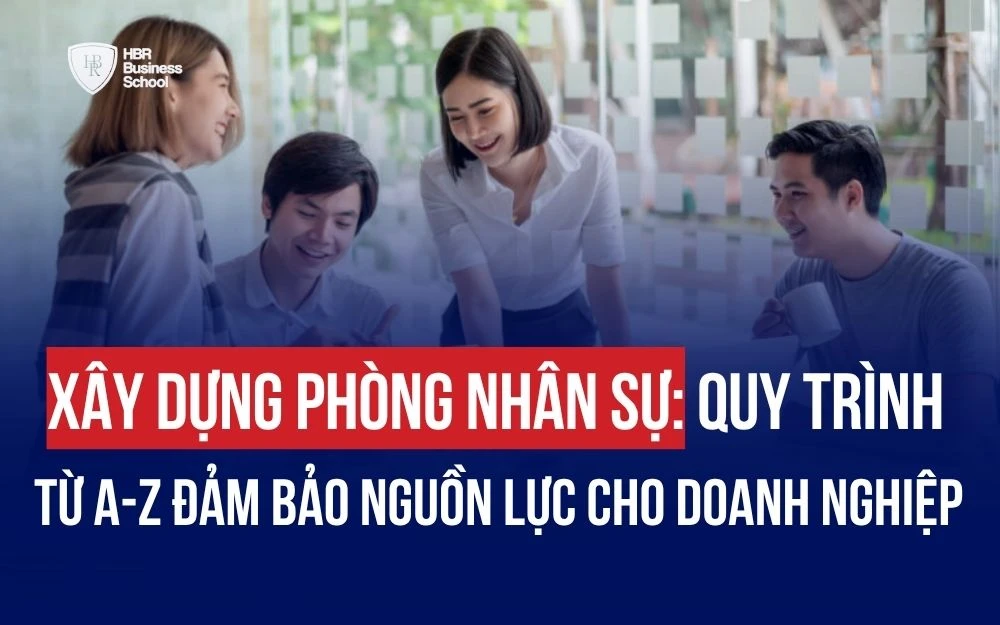 QUY TRÌNH XÂY DỰNG PHÒNG NHÂN SỰ ĐẢM BẢO NGUỒN LỰC CHO DOANH NGHIỆP