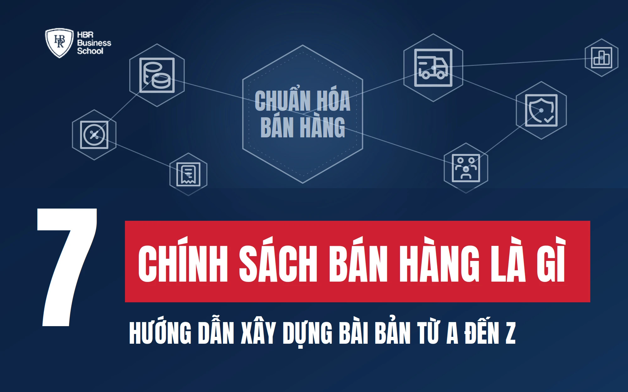 CHÍNH SÁCH BÁN HÀNG LÀ GÌ? 7 BƯỚC XÂY DỰNG BÀI BẢN TỪ A ĐẾN Z
