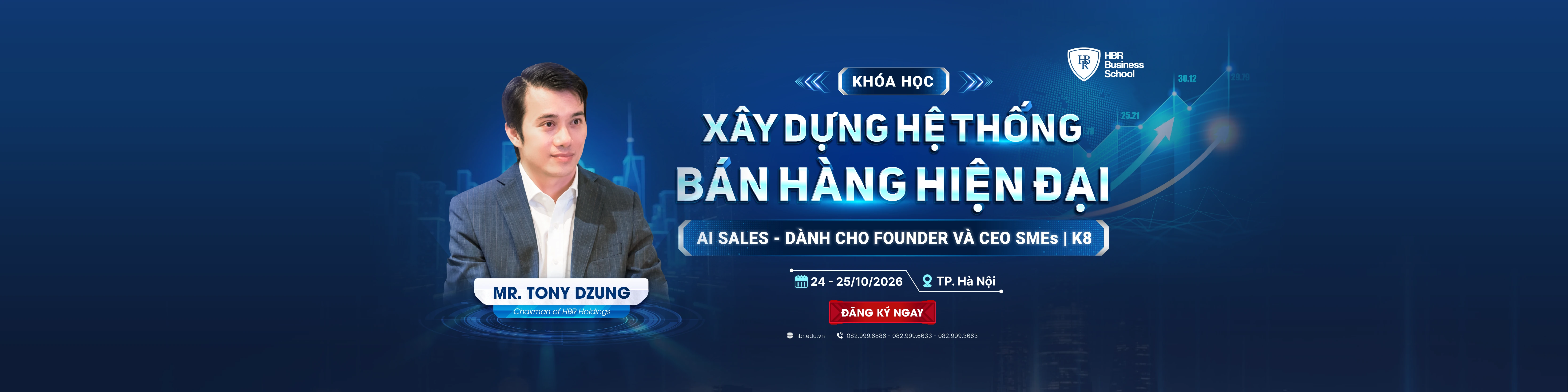 XÂY DỰNG HỆ THỐNG BÁN HÀNG HIỆN ĐẠI - AI SALES - DÀNH CHO FOUNDER VÀ CEO SMES K8