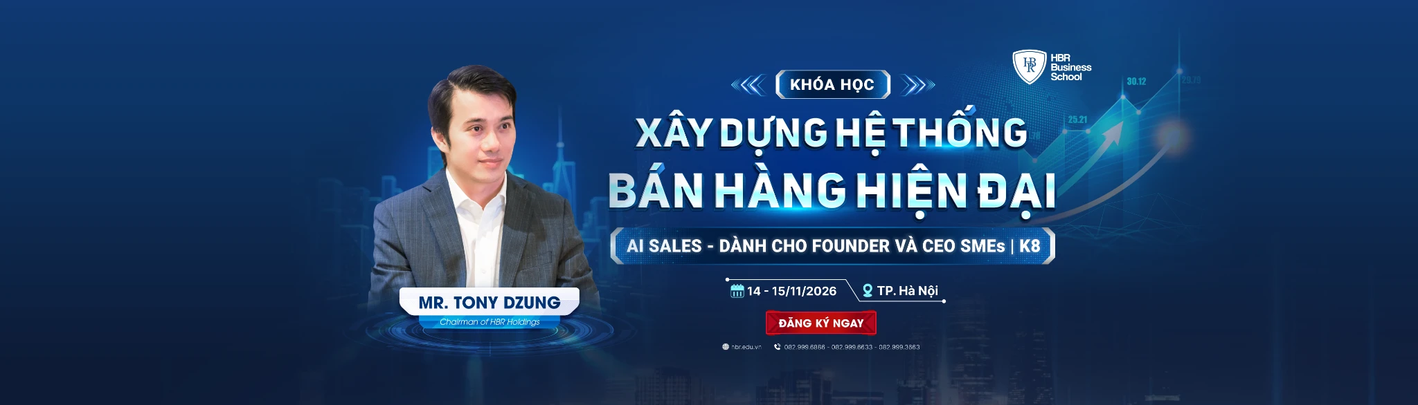 XÂY DỰNG HỆ THỐNG BÁN HÀNG HIỆN ĐẠI - AI SALES - DÀNH CHO FOUNDER VÀ CEO SMES K8