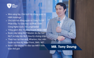 Mr. Tony Dzung hiện là diễn giả chính tại các khóa học Marketing của Trường Doanh