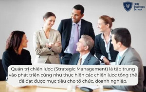 Quản trị chiến lược (Strategic Management) là tập trung vào phát triển cũng như thực hiện các chiến lược tổng thể để đạt được mục tiêu cho tổ chức, doanh nghiệp