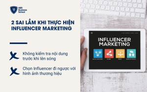 2 sai lầm cần tránh khi thực hiện chiến dịch Influencer Marketing