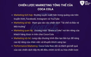 Chiến lược Marketing tổng thể của Coca Cola