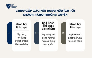 Xây dựng nội dung chăm sóc khách hàng cũ dựa trên loại phản hồi