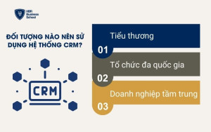 3 đối tượng nên sử dụng hệ thống CRM là gì