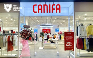 Chiến lược mở cửa hàng lớn tại các trung tâm lớn nhằm tăng trải nghiệm khách hàng của Canifa