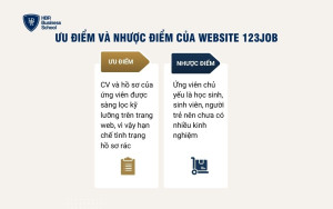 Đánh giá ưu điểm và nhược điểm của trang web 123job