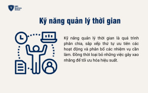 Kỹ năng quản lý thời gian là gì?