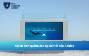 Adidas gây ấn tượng với bể bơi quảng cáo ngoài trời
