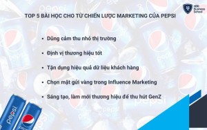 5 bài học cho doanh nghiệp kinh doanh online  từ chiến lược Marketing của Pepsi