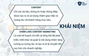 Khái niệm content và chiến lược content Marketing