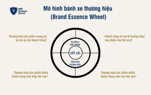 Mô hình bánh xe giúp doanh nghiệp xác định được cách thức mà sản phẩm khác biệt so với đối thủ cạnh tranh