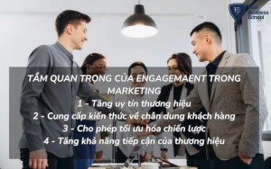 Engagement trong marketing giúp tăng độ tiếp cận và tăng uy tín thương hiệu