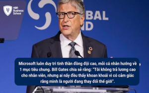Bill Gates tạo môi trường làm việc như ở nhà cho nhân viên