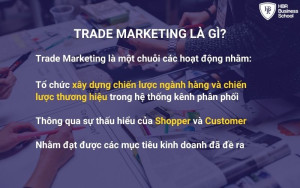 Khái niệm Trade Marketing là gì