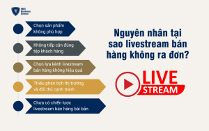 5 nguyên nhân khiến livestream mãi nhưng không ra số