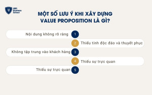 5 lưu ý khi xây dựng Value Proposition