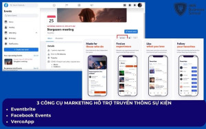 Công cụ marketing hỗ trợ truyền thông sự kiện: Eventbrite, Facebook Events, VercoApp
