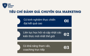 3 tiêu chí đánh giá chuyên gia Marketing hàng đầu Việt Nam