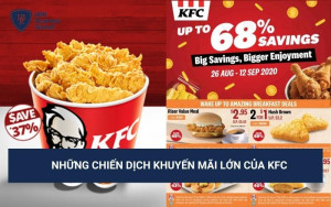 Chiến lược marketing của KFC với những ưu đãi khủng