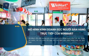 WinMart - Mô hình kinh doanh B2C trực tiếp thành công của Masan Group