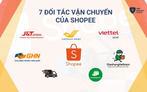 7 đối tác vận chuyển chính của Shopee