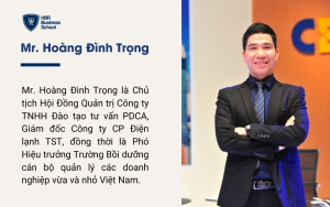 Chuyên gia nhân sự - Mr. Hoàng Đình Trọng