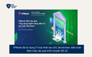 Ngân hàng VPBank NEO là ngân hàng số đầu tiên tại Việt Nam