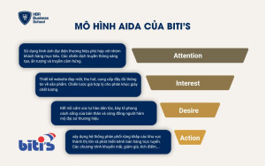 Ứng dụng mô hình AIDA của Biti’s cho thương hiệu con Biti’s Hunter