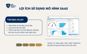 Sử dụng phần mềm mô hình SaaS giúp tiết kiệm chi phí