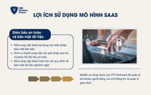 Sử dụng phần mềm mô hình SaaS đảm bảo an toàn dữ liệu