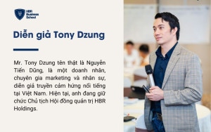 Mr. Tony Dzung - diễn giả khóa học chiến lược kinh doanh